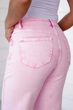 🌷🌷High Rise Tummy Control Wide Leg Jeans (Buy 2 Free Shipping)