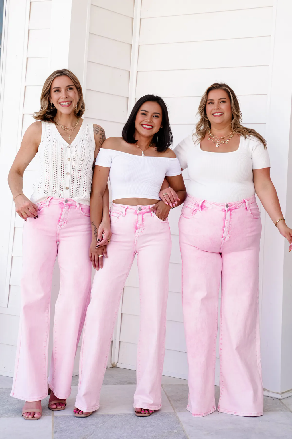 🌷🌷High Rise Tummy Control Wide Leg Jeans (Buy 2 Free Shipping)