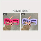 👓👓Oversized  Square Frame Uv Protection Sunglasses