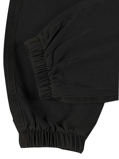 Trendy Men's Patchwork Denim Elastic Waist Jogger Harem Pants