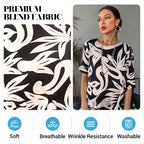 ⏳Time-limited Special⏰Women’s Elegant Loose Round-Neck Printed Dress