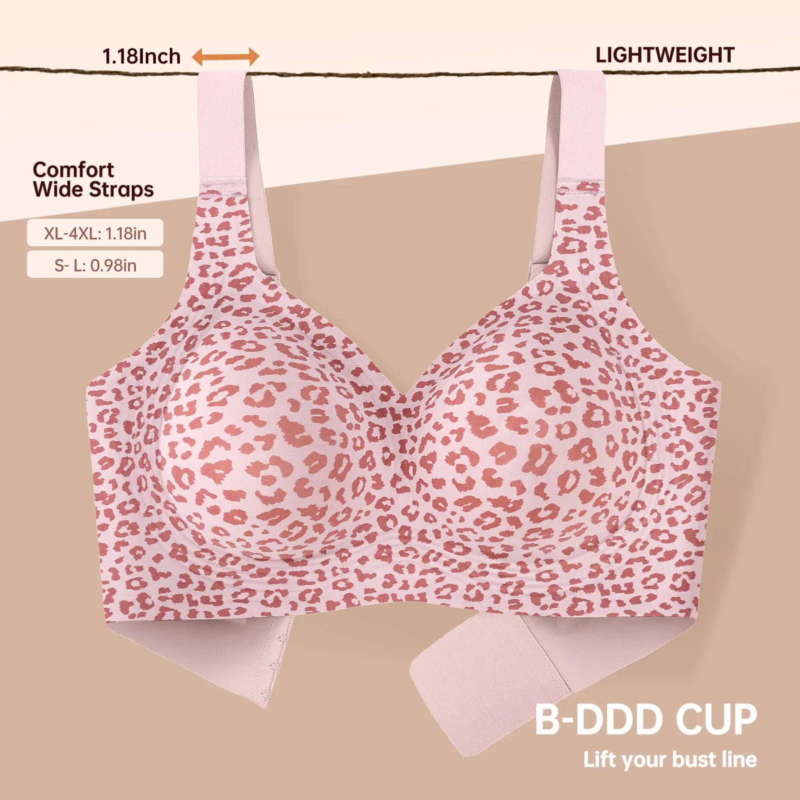 ✨2PCS FREE SHIPPING✨ OEAK Wirefree Jelly Bra Comfort Full Coverage Padded Bra