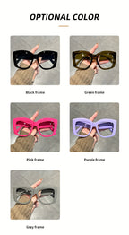 👓👓Oversized  Square Frame Uv Protection Sunglasses