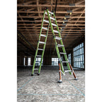 💝💝Model 22, Version 1A Fiberglass “Little Giant” All-Terrain Conqueror Ladder（🎁Special Sale—Free Shipping）