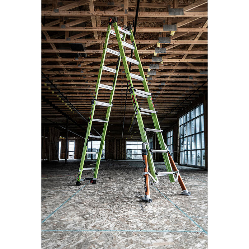 💝💝Model 22, Version 1A Fiberglass “Little Giant” All-Terrain Conqueror Ladder（🎁Special Sale—Free Shipping）