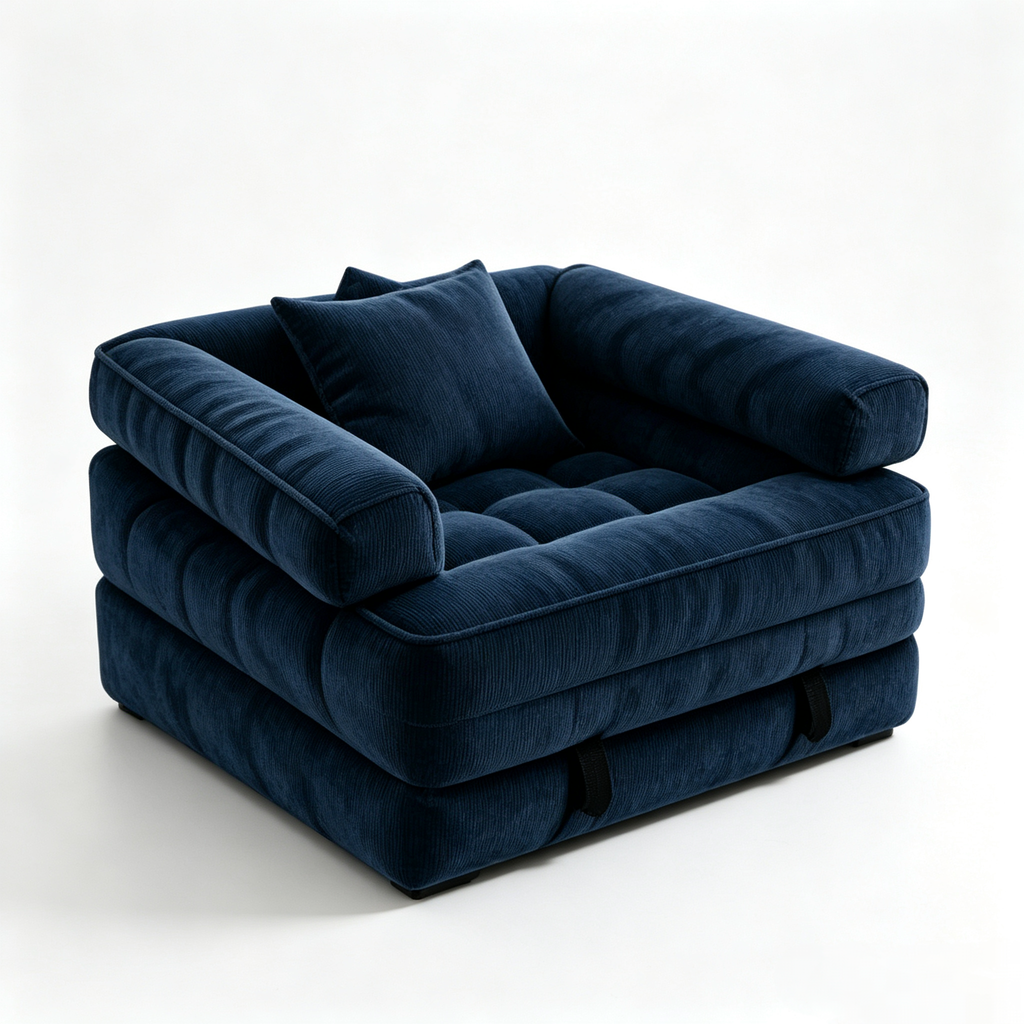 🤲 Factory direct salese🛋️ 3-in-1 Convertible Floor Sofa Bed（🎁Special Sale—Free Shipping)