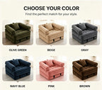 🤲 Factory direct salese🛋️ 3-in-1 Convertible Floor Sofa Bed（🎁Special Sale—Free Shipping)