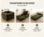 🤲 Factory direct salese🛋️ 3-in-1 Convertible Floor Sofa Bed（🎁Special Sale—Free Shipping)