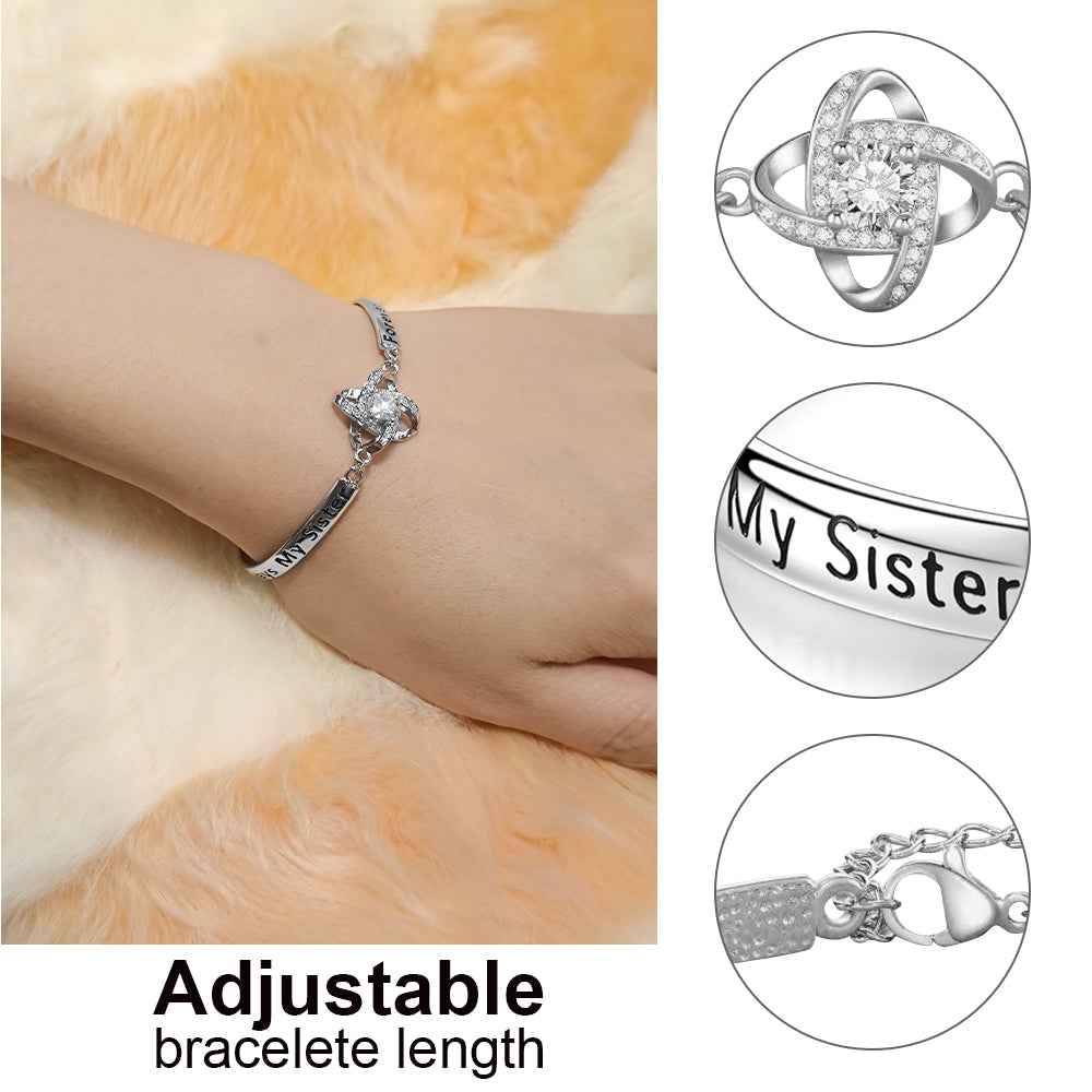 🌷A Bracelet That Celebrates Your Unbreakable Friendship ❤️The Lucky Four-Leaf Clover Bracelet A symbol of luck, love, and the bond between best friends.
