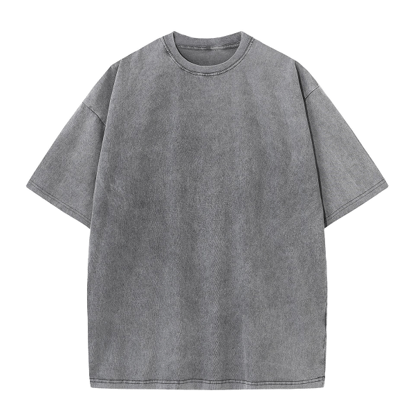 💚💚4 Pack Oversized Tshirts for Men Gym Vintage Heavyweight T Shirts Cotton Workout Acid Wash Baggy Tees