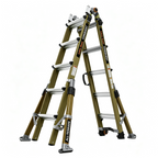 💝💝Model 22, Version 1A Fiberglass “Little Giant” All-Terrain Conqueror Ladder（🎁Special Sale—Free Shipping）