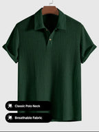 👕 Men's Knit Polo Shirt 🚀 2 Pcs Free Shipping