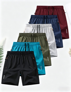 ✨ 6pc Men's Ice Silk Beach Shorts 🔥 On Sale