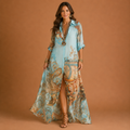💝💝Maria | Elegant Mediterranean Blouse Dress