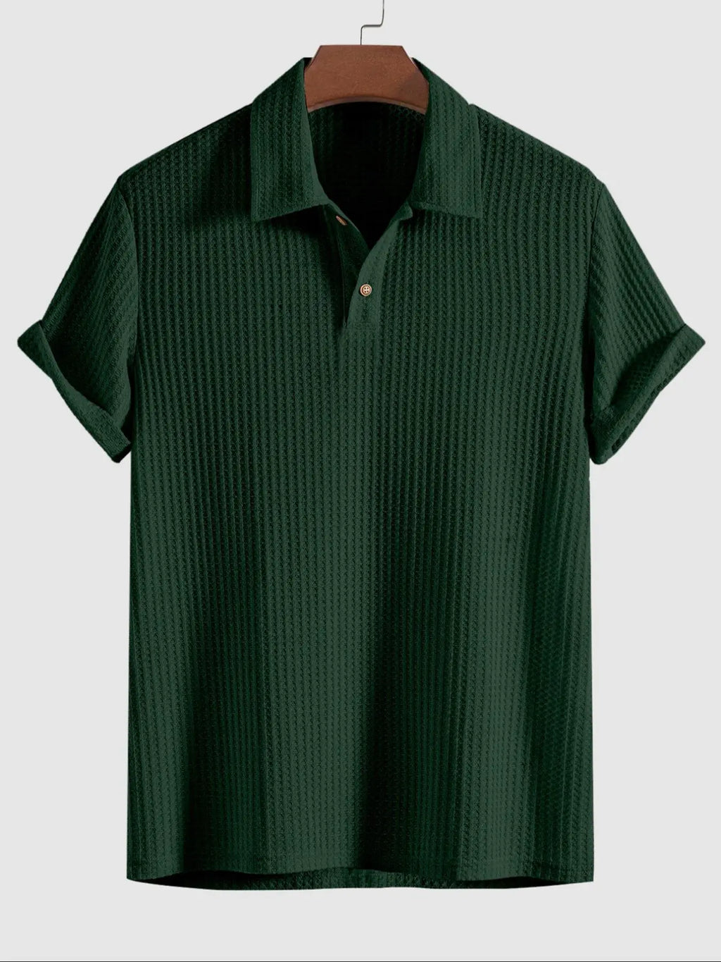 👕 Men's Knit Polo Shirt 🚀 2 Pcs Free Shipping