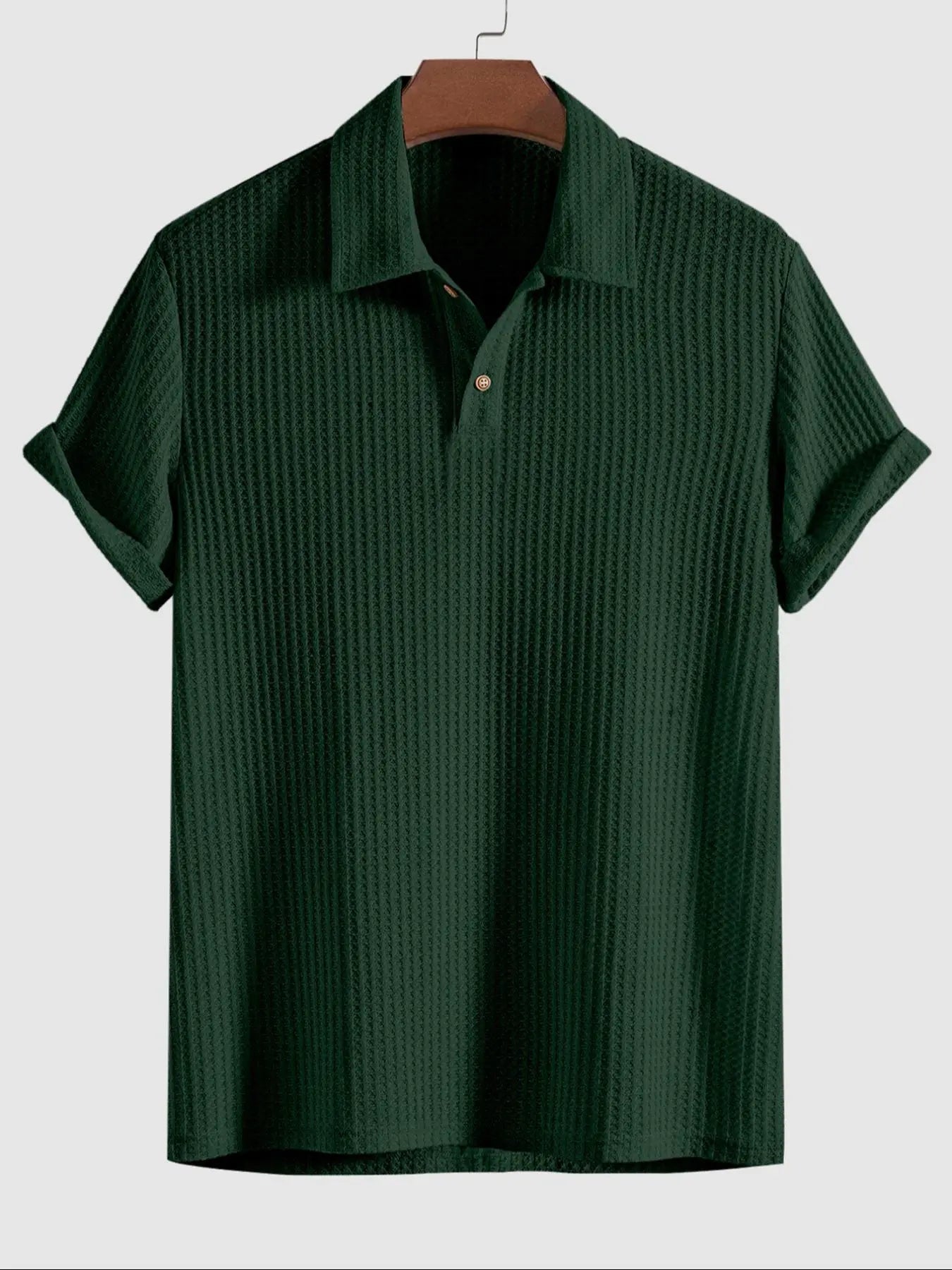 👕 Men's Knit Polo Shirt 🚀 2 Pcs Free Shipping