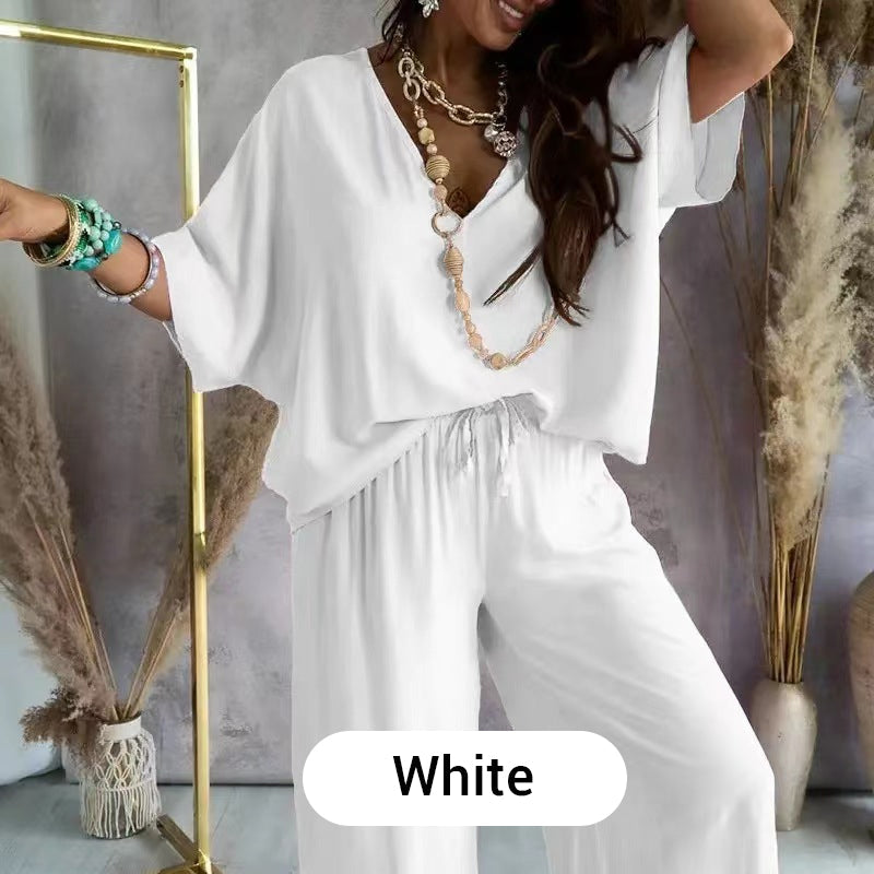 💝💝💕Women's casual suit, loose, in a solid color
