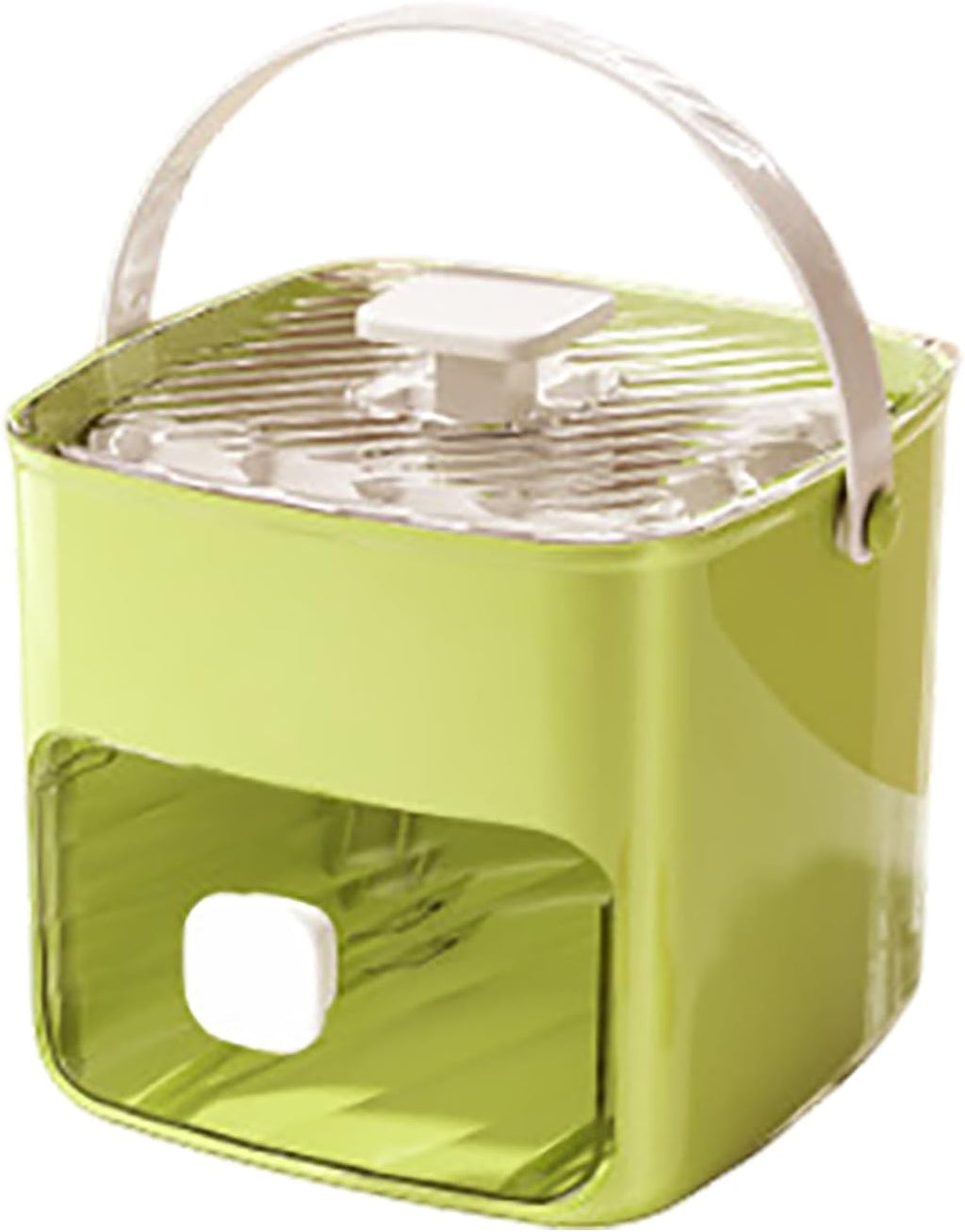 💚💚2026 Compact Portable Ice Cube Maker with Integrated Storage Compartment for Freezer Kitchen Worktop Ideal for Household Outdoor Activities (B, One Size)