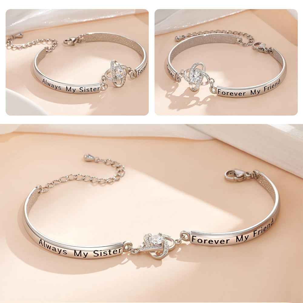 🌷A Bracelet That Celebrates Your Unbreakable Friendship ❤️The Lucky Four-Leaf Clover Bracelet A symbol of luck, love, and the bond between best friends.