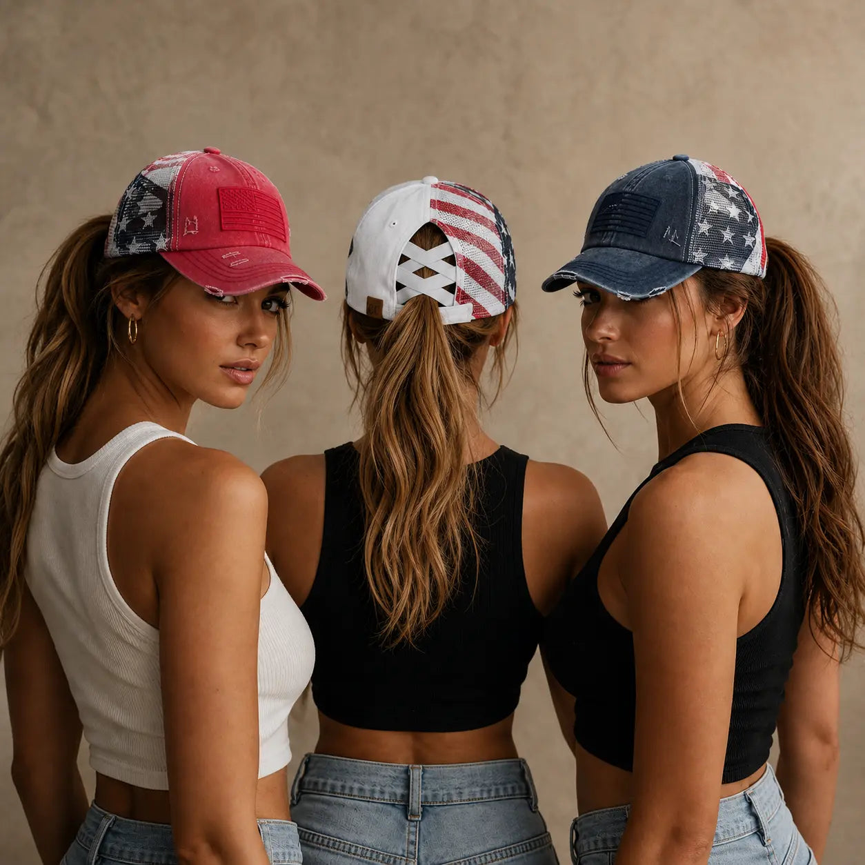 🧢 American Flag Cap US 🎁 BUY 1 GET 1 FREE
