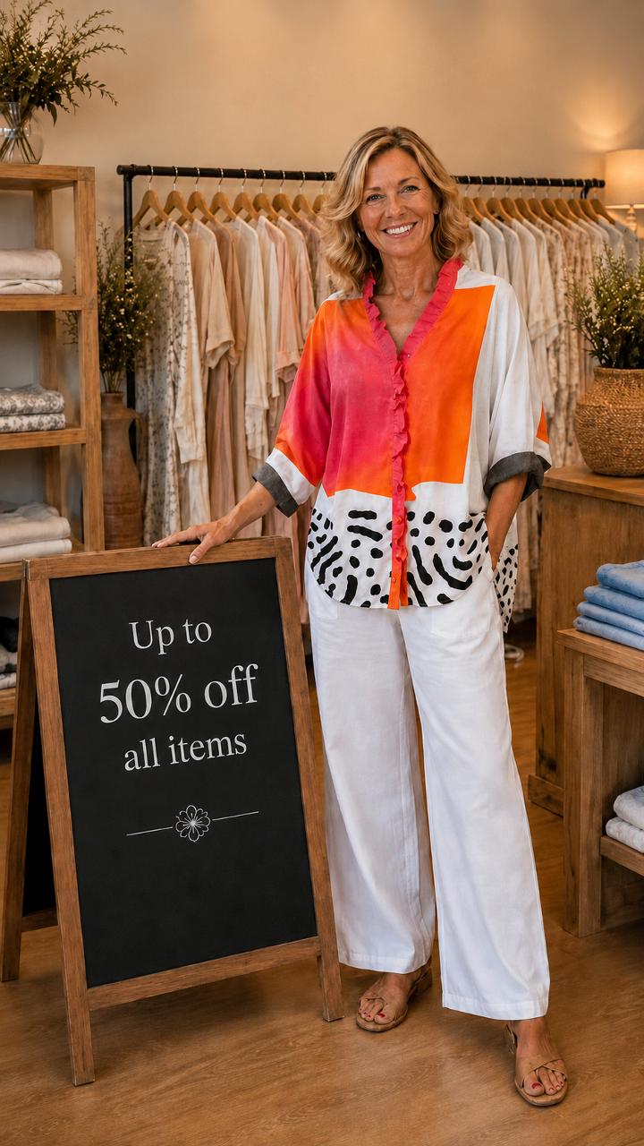 🔥🔥🔥Last day 50%OFF💝  Elegant Breezy Summer Blouse