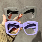👓👓Oversized  Square Frame Uv Protection Sunglasses