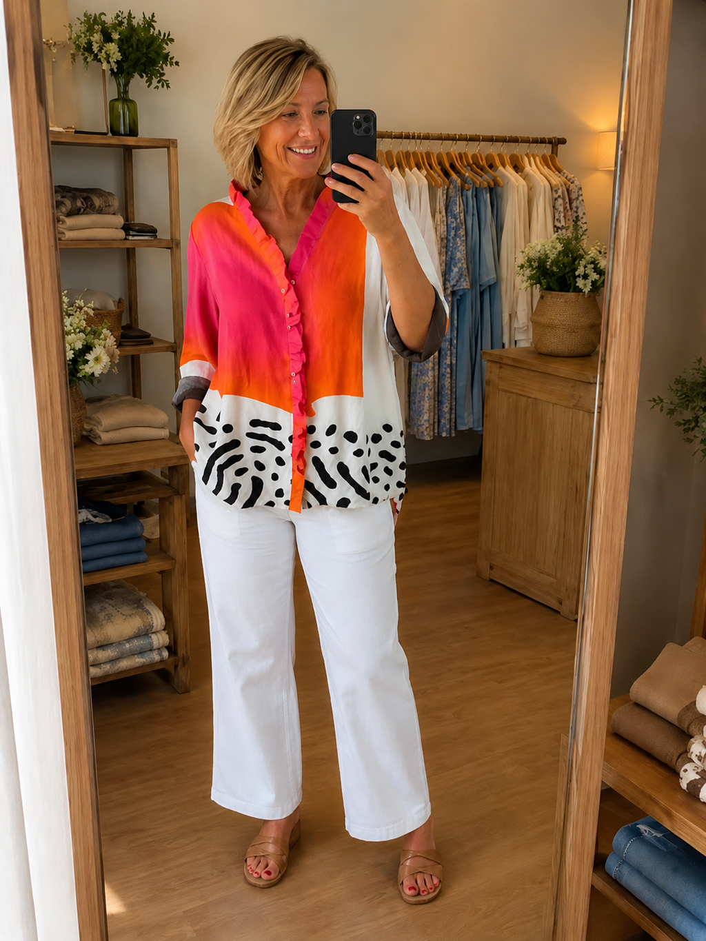 🔥🔥🔥Last day 50%OFF💝  Elegant Breezy Summer Blouse
