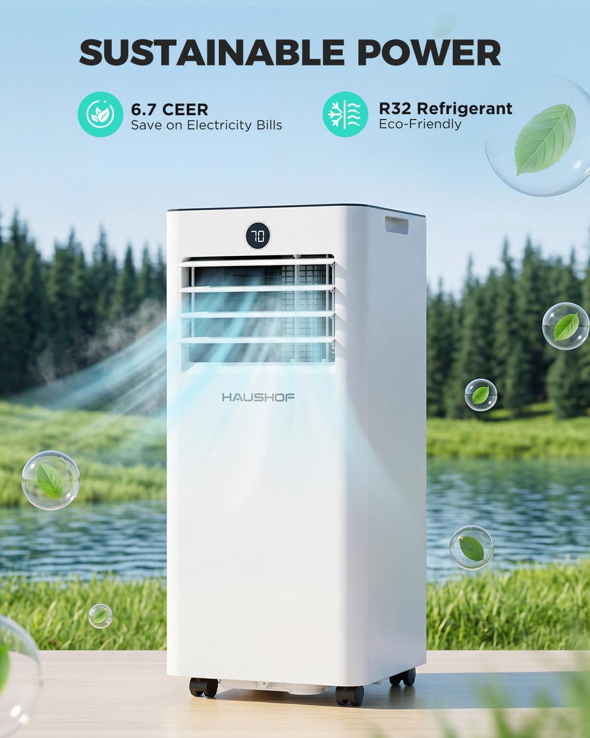 🤲 Factory direct sales 🔥Smart Portable Air Conditioner