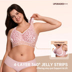 ✨2PCS FREE SHIPPING✨ OEAK Wirefree Jelly Bra Comfort Full Coverage Padded Bra