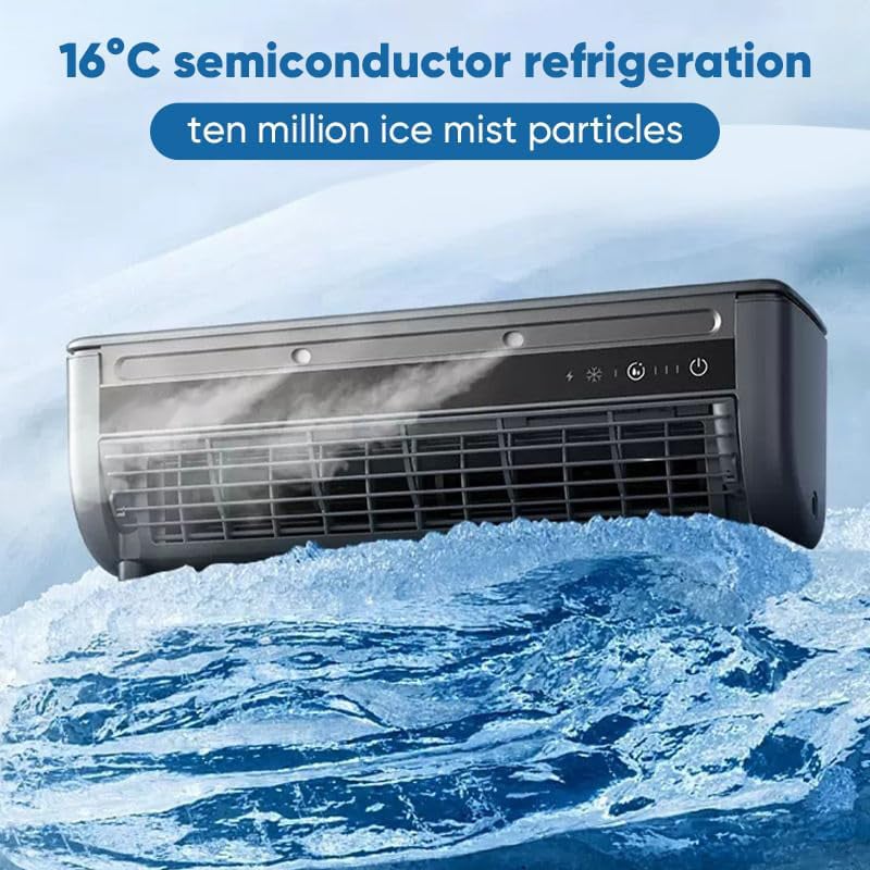 🤲 Factory direct sales 🔥Upgraded 3 Wind Modes Portable Wireless Wall Mounted Air Conditioner