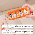 💊 Stay on Track - ✨7-Day Medication Organizer - For Effortless Health Management! 📅