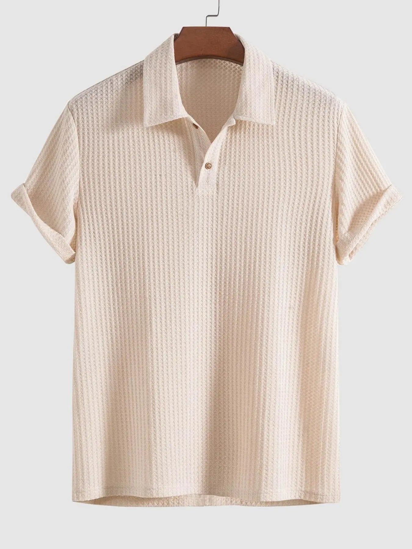 👕 Men's Knit Polo Shirt 🚀 2 Pcs Free Shipping