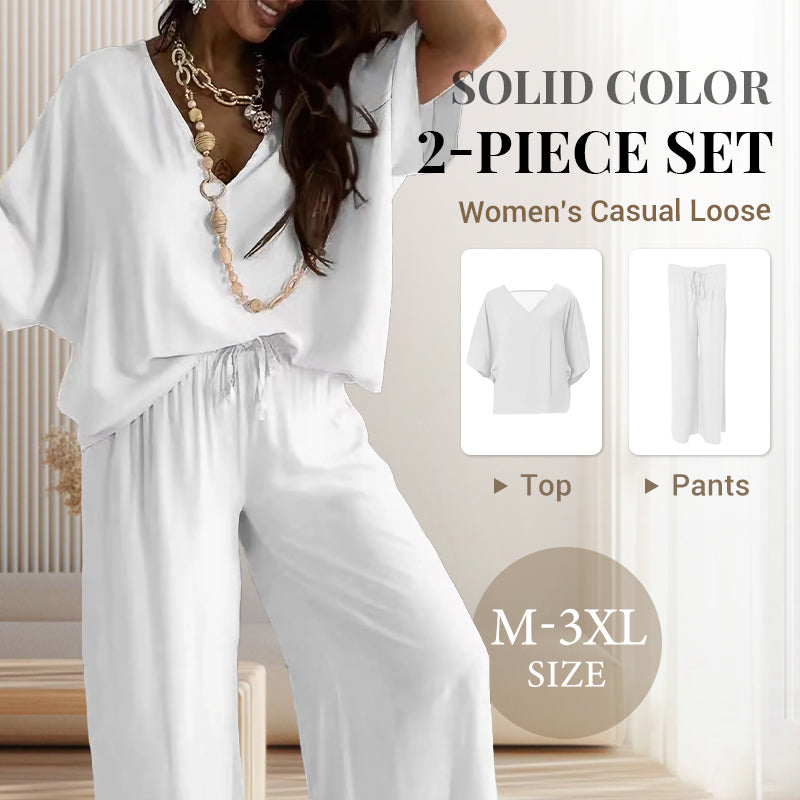 💝💝💕Women's casual suit, loose, in a solid color