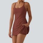 🔥🔥🔥Promotion Day💥Backless Sleeveless Dresses With Pockets