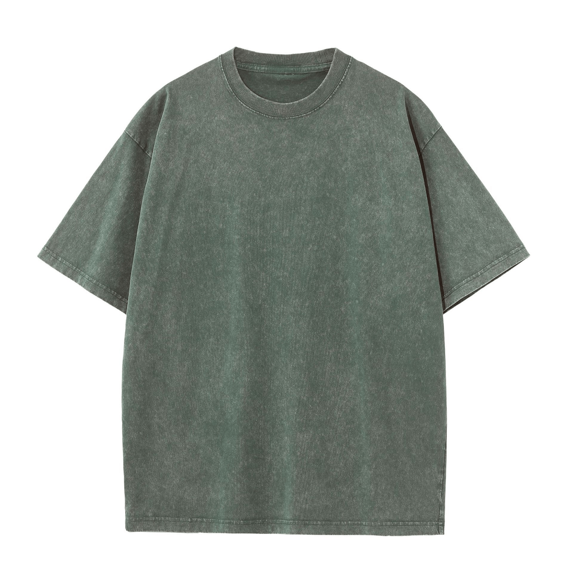 💚💚4 Pack Oversized Tshirts for Men Gym Vintage Heavyweight T Shirts Cotton Workout Acid Wash Baggy Tees
