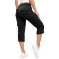 🔥🔥🔥 Limited time sale Women's Lightweight Hiking Capris: Quick-Dry, 6 Pockets, Loose Fit
