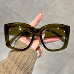 👓👓Oversized  Square Frame Uv Protection Sunglasses