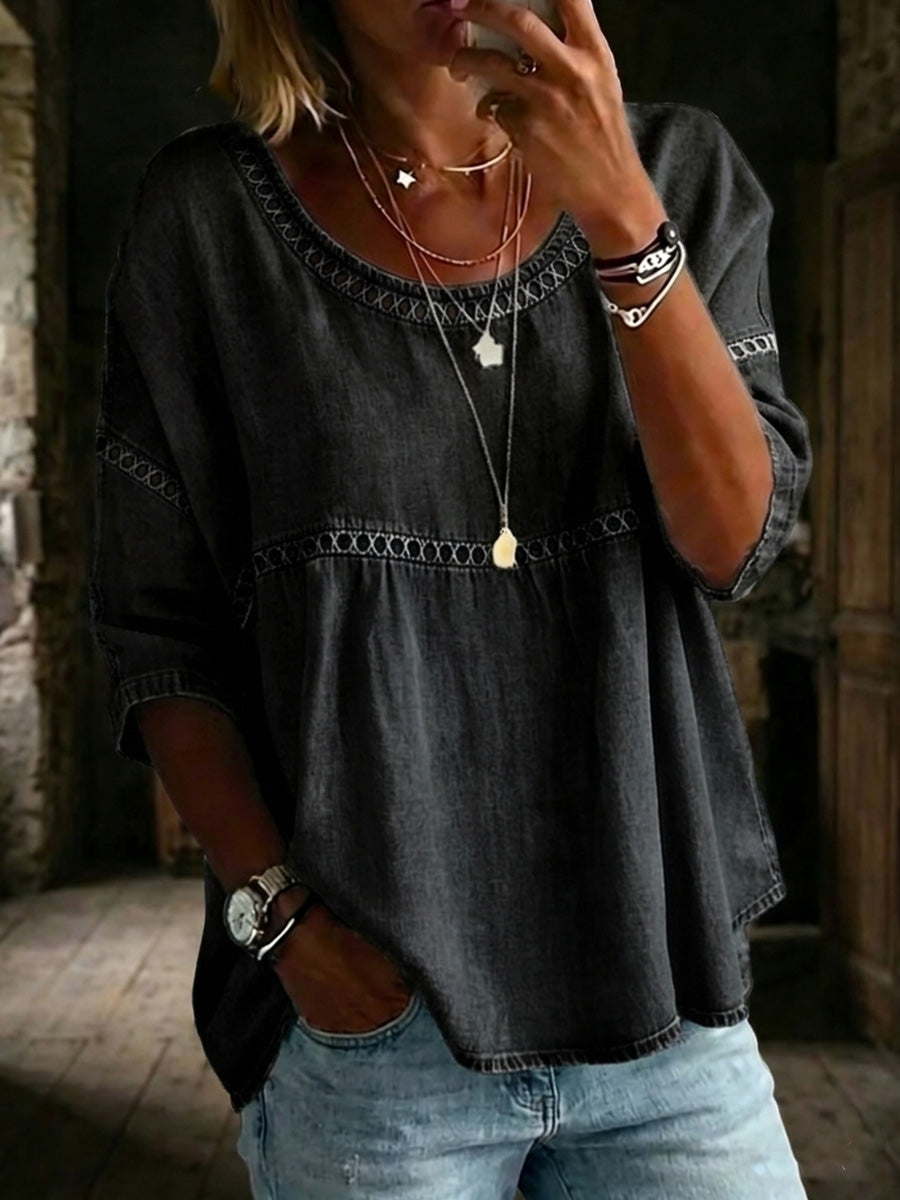 📦📦LAST DAY SAVE 49% ⏰Women's Vintage Casual Loose Linen Blouse Shirt