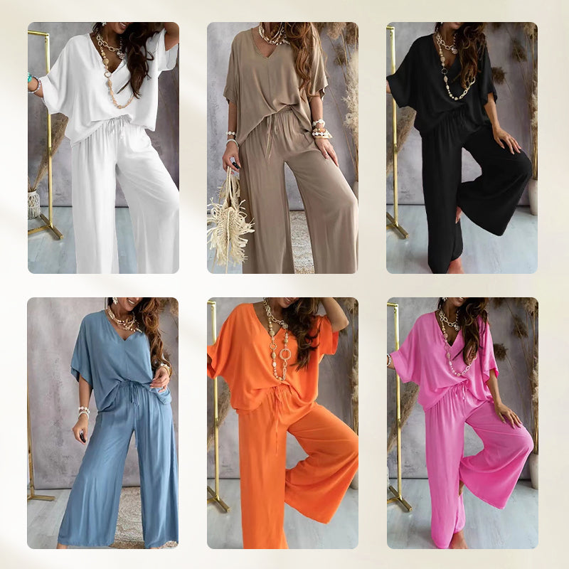 💝💝💕Women's casual suit, loose, in a solid color
