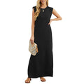 🎁New arrival 50% OFF💥Women's Casual Loose Split Wrinkle-Free Long Dress