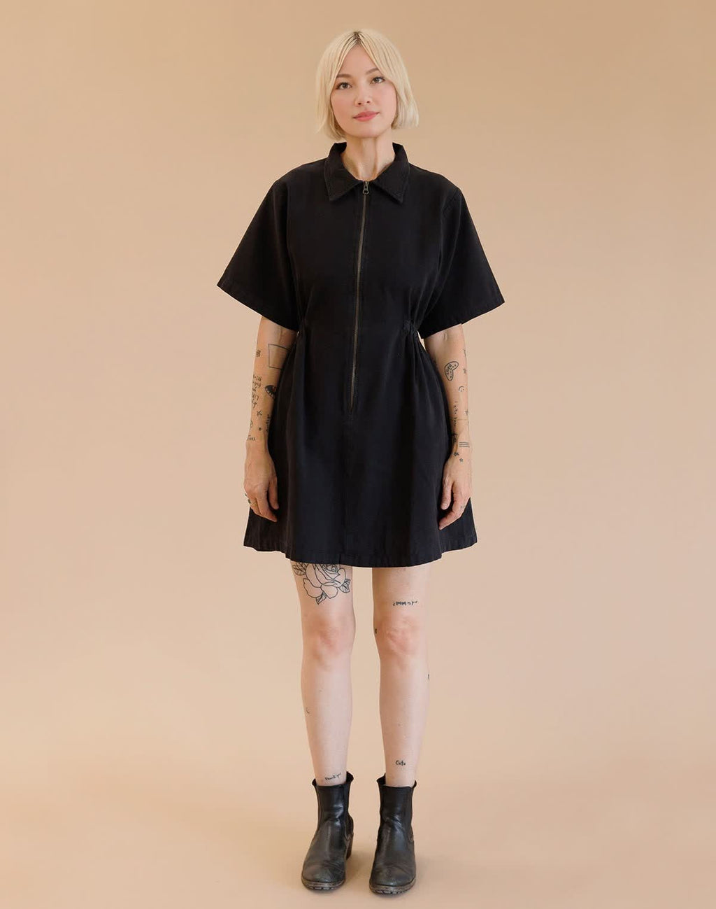 🎉🎉 Utility Cinched Zip Dress ✨ Buy 2 Free Shipping