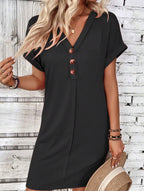 Street Style V-neck Fairy dress