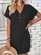 Street Style V-neck Fairy dress