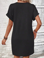 Street Style V-neck Fairy dress