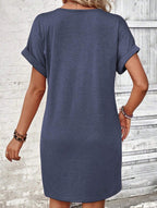Street Style V-neck Fairy dress