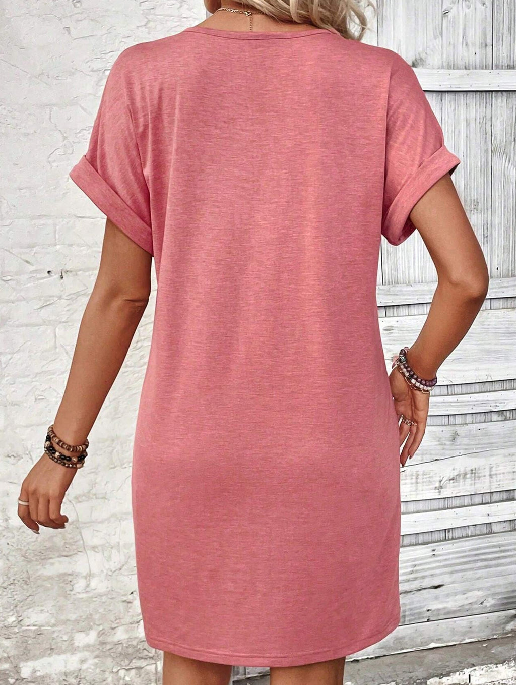 Street Style V-neck Fairy dress
