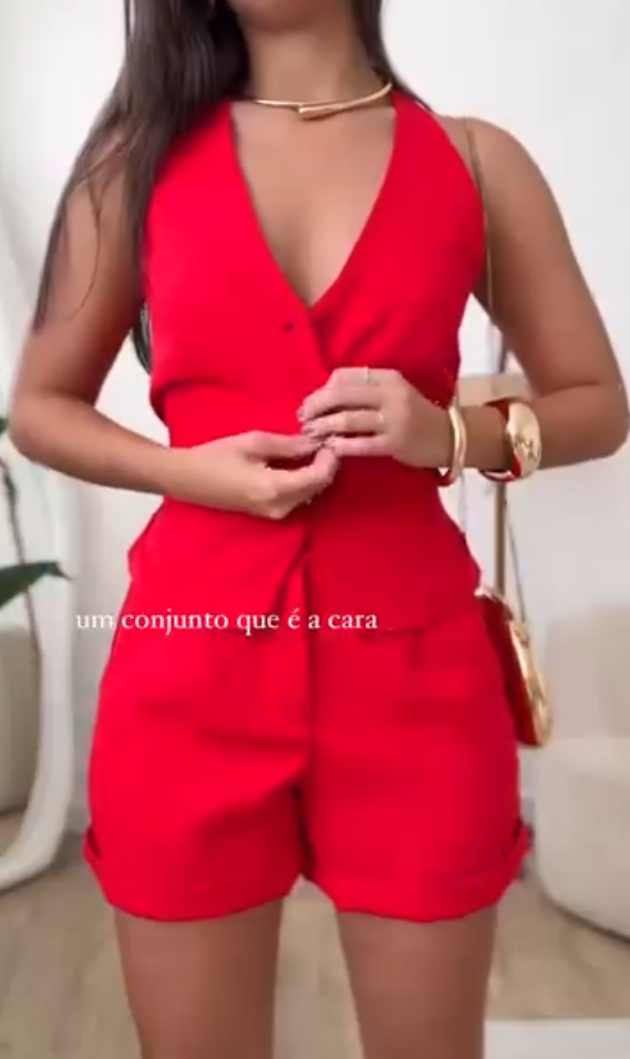 Shorts and Vest Set
