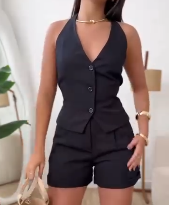 Shorts and Vest Set