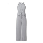 🌷🌷Chic Sleeveless Halter Pants Set
