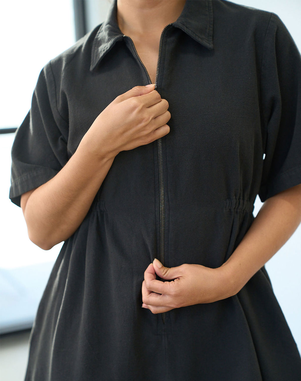 🎉🎉 Utility Cinched Zip Dress ✨ Buy 2 Free Shipping